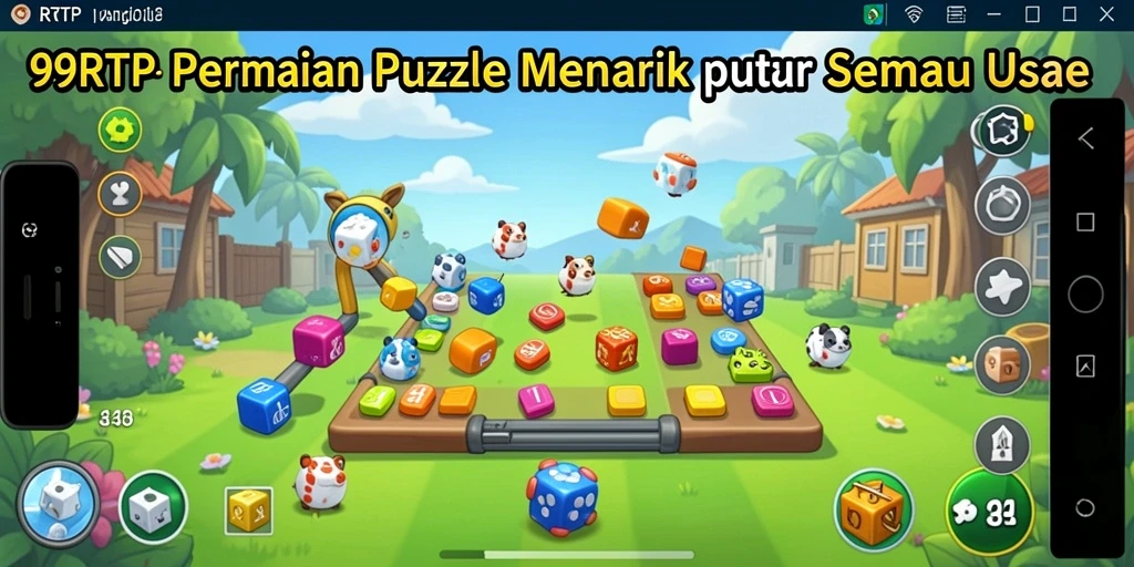 Tangkapan layar menunjukkan gameplay menarik dari 99RTP yang penuh tantangan puzzle.