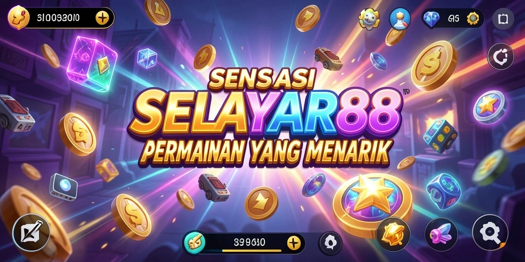 Tampilan seru gameplay Arcade di SELAYAR88.
