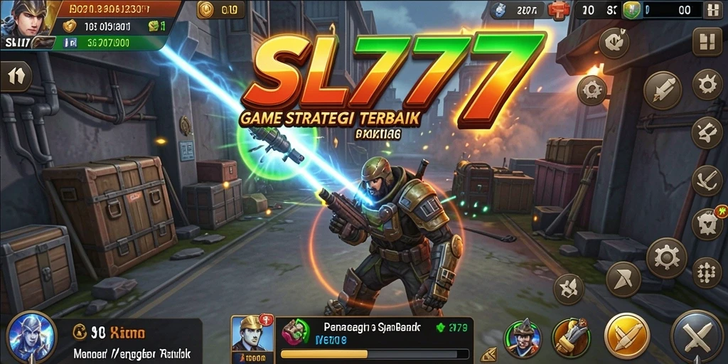 Tampilan gameplay SL777 yang menampilkan pertempuran strategis yang menarik.
