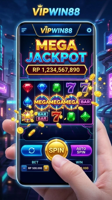 Tampilan utama aplikasi vipwin88 yang menarik dan intuitif.